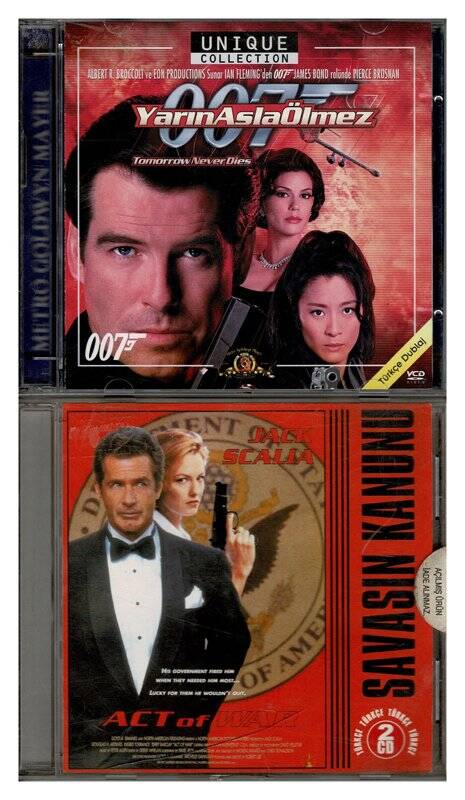 0007 Yarın Asla Ölmez Savaşın Kanunu - 2 Adet VCD Film VCD634 - 1