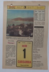 1 Ekim 1980 Takvim Yaprağı - Doğum Günü Hediyesi EFM(N)7067 - Gökçekoleksiyon