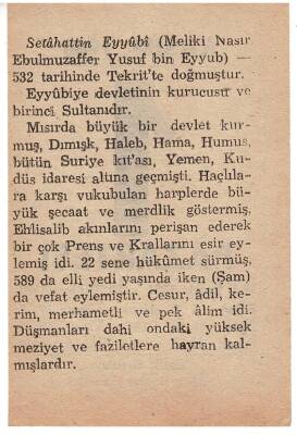 1 Kasım 1948 Takvim Yaprağı EFM837 - 2