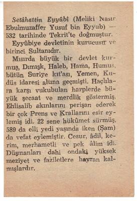 1 Kasım 1948 Takvim Yaprağı EFM837 - 4