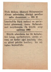 1 Mart 1948 Takvim Yaprağı EFM915 - 4