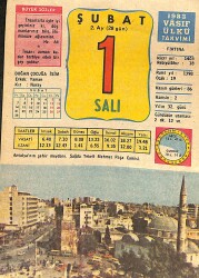 1 Şubat 1983 Takvim Yaprağı - Doğum Günü Hediyesi EFMN15078 - Gökçekoleksiyon