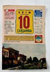 10 Ekim 1979 Takvim Yaprağı -Doğum Günü Hediyesi EFM(N)6475 - Gökçekoleksiyon