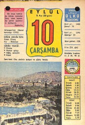 10 Eylül 1980 Takvim Yaprağı - Doğum Günü Hediyesi EFMN13626 - Gökçekoleksiyon