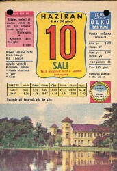 10 Haziran 1980 Takvim Yaprağı - Doğum Günü Hediyesi EFM(N)9127 - Gökçekoleksiyon