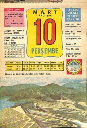10 Mart 1983 Takvim Yaprağı - Doğum Günü Hediyesi EFMN15041 - Gökçekoleksiyon