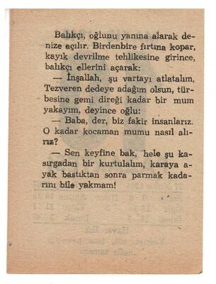 10 Mayıs 1948 Takvim Yaprağı EFM888 - 2