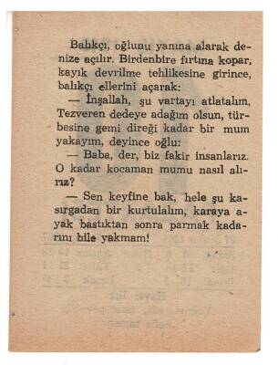10 Mayıs 1948 Takvim Yaprağı EFM888 - 4