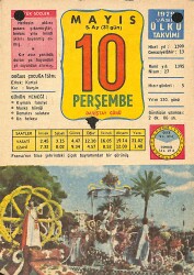 10 Mayıs 1979 Takvim Yaprağı - Doğum Günü Hediyesi EFMN13790 - Gökçekoleksiyon