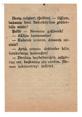 10 Nisan 1948 Takvim Yaprağı EFM898 - 2