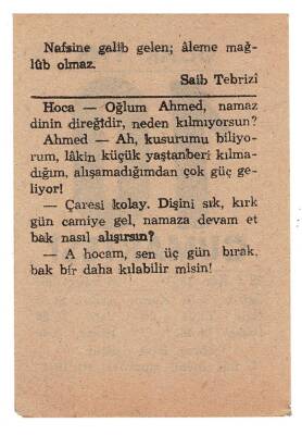 10 Ocak 1948 Takvim Yaprağı EFM926 - 2
