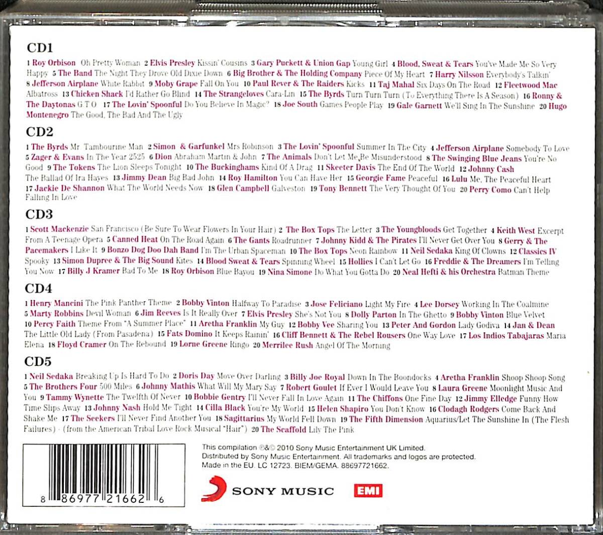 100 Essential 60's CD (İkinci El) CD4009 - 2