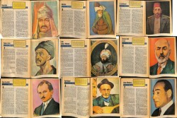 100 ÜNLÜ TÜRK HÜRRİYET GAZETESİ YAYINI FASİKÜL ŞEKLİNDE 11 ADET FASİKÜL DRG1446 - Gökçekoleksiyon