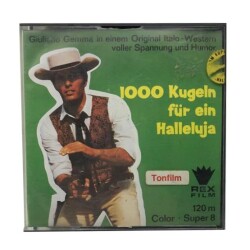 1000 Kugeln Für Ein Halleluja (Almanca Eski Film ) AOB1674 - 1