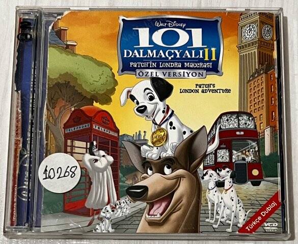 101 Dalmaçyalı 2 - Patch'in Londra Macerası (2003) VCD Çizgi Film ÖZEL VERİSYON ***ÇOK NADİR FİLM*** VCD28149 - 1