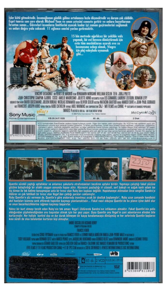 11 Emir Dost Musun Düşman Mı - 2 Adet VCD Film VCD1313 - 2