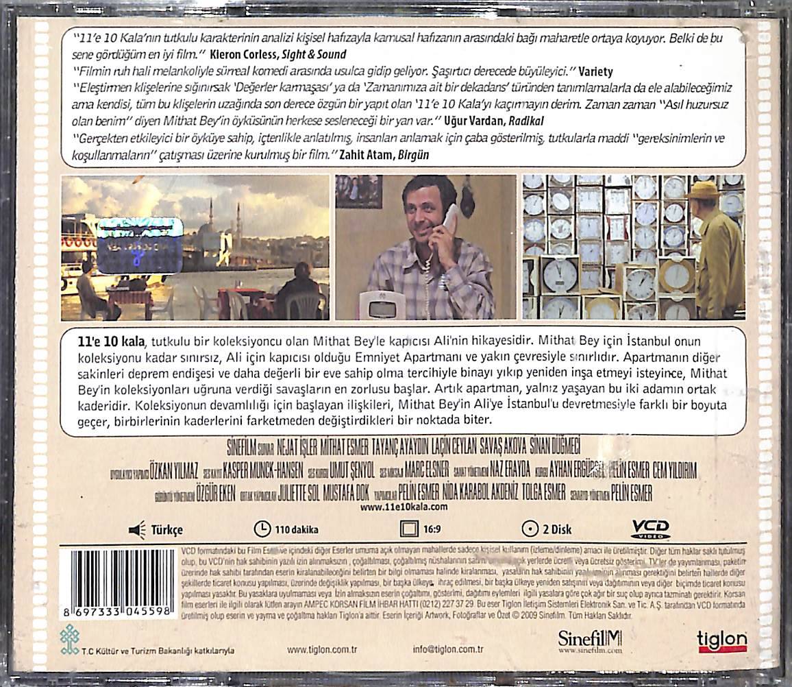 11'e 10 Kala Orjinal VCD Film ' Nejat İşler, Mithat Esmer ' VCD28016 - 2