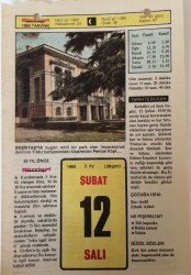 12 Şubat 1980 Takvim Yaprağı - Doğum Günü Hediyesi EFM(N)7621 - Gökçekoleksiyon
