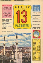 13 Aralık 1982 Takvim Yaprağı - Doğum Günü Hediyesi EFMN13611 - Gökçekoleksiyon