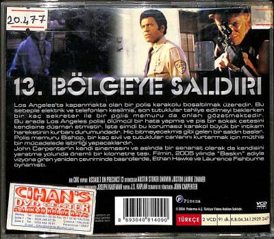 13. Bölgeye Saldırı (John Carpenter) VCD Film (106.5) VCD20754 - 2