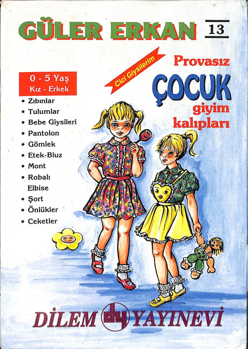 13 Provasız Cici Giysilerim Giyim Kalıpları (Güler Erkan) NDR101288 - 3