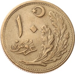 1340 (1924) 10 Kuruş - ÇT/ÇÇT TCM3293 - 2
