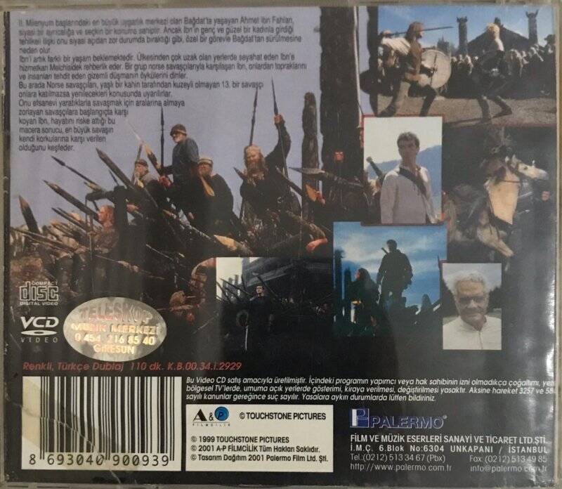 13.Savaşçı VCD Film VCD13401 - 2