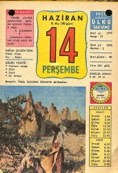 14 Haziran 1979 Takvim Yaprağı - Doğum Günü Hediyesi EFM(N)11688 - Gökçekoleksiyon