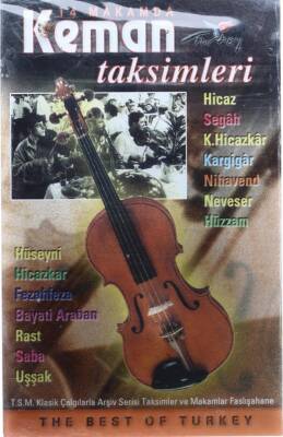 14 Makamda Keman Taksimleri - Kaset KST8157 - 3
