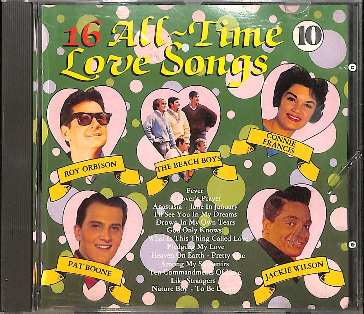 16 All Time Love Songs 10 CD (İkinci El) CD5564 - 1