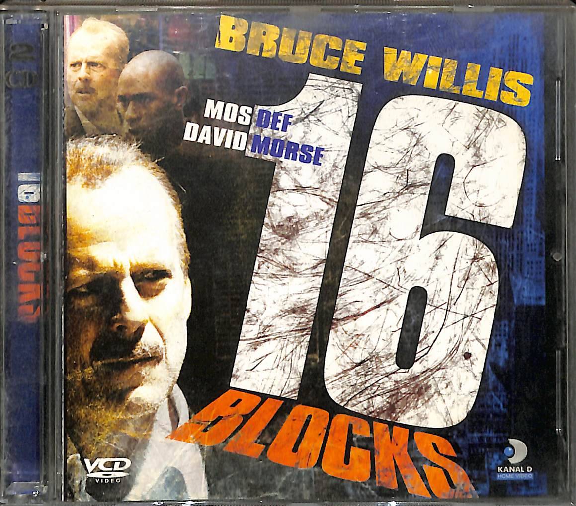 16 Blocks Orjinal VCD Film ' Bruce Willis ' VCD28077 - 1