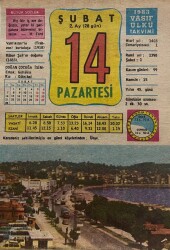 16 Şubat 1983 Takvim Yaprağı - Doğum Günü Hediyesi EFM(N)7739 - Gökçekoleksiyon