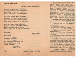 17 Ocak 1960 Ajans Türk Takvim Yaprağı(Şiirli Saatli) EFM(N)1095 - 8