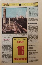 17 Şubat 1980 Takvim Yaprağı - Doğum Günü Hediyesi EFM(N)7626 - Gökçekoleksiyon