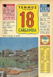 18 Ekim 1990 Takvim Yaprağı - Doğum Günü Hediyesi EFM(N)12461 - Gökçekoleksiyon