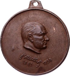 1881-1938 Kemal Atatürk Hatıra Madalyon MVM850 - 3