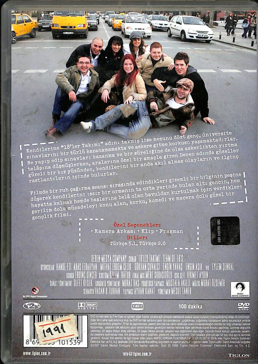 18'ler Takımı DVD (İkinci El) DVD2740 - 2