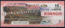 19 Ağustos 2015 Yarım Bilet PYB1726 - Gökçekoleksiyon