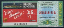 19 Ekim 2006 Çeyrek Bilet PYB2227 - Gökçekoleksiyon