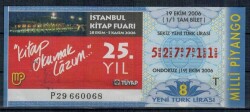 19 Ekim 2006 Tam Bilet PYB2228 - Gökçekoleksiyon