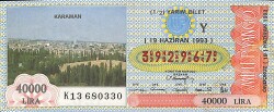 19 Haziran 1993 Piyango Bileti Yarım Bilet PYB6749 - Gökçekoleksiyon