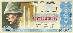 19 Mart 1979 Piyango Bileti Tam Bilet PYB6237 - Gökçekoleksiyon