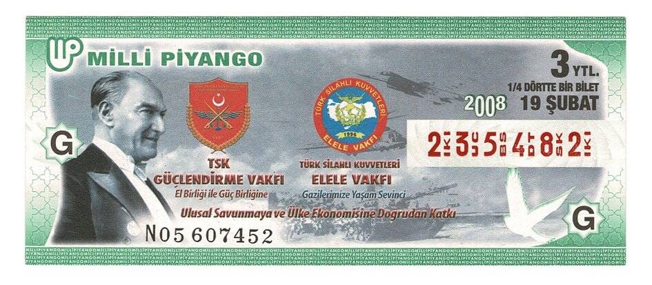 19 Mart 2008 (14) Dörtte Bir Bilet PYB4700 - 1