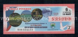 19 Mart 2010 Yarım Bilet PYB1362 - Gökçekoleksiyon