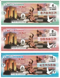 19 Mart 2012 Çeyrek, Yarım ve Tam Bilet S-Z-T PYB4042 - Gökçekoleksiyon