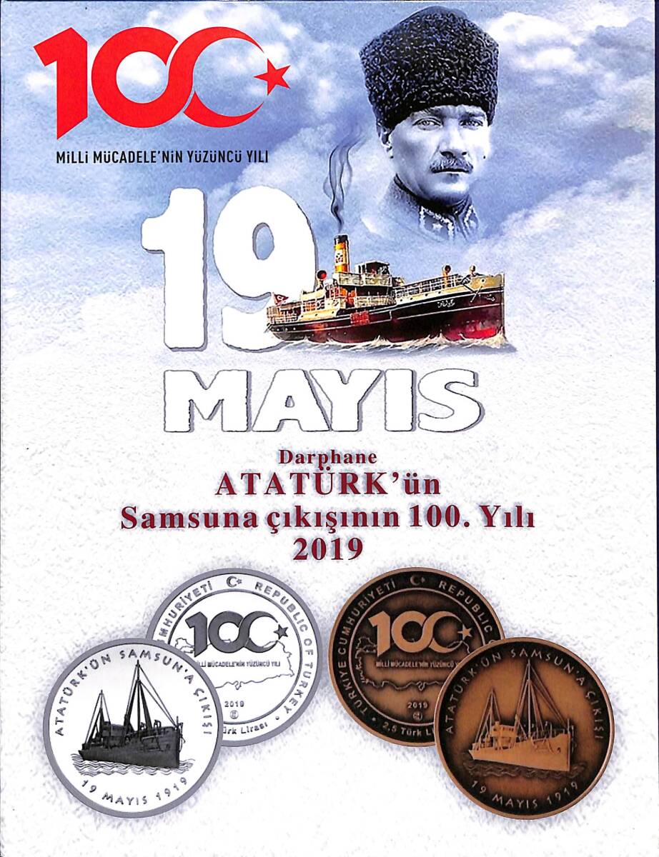 19 Mayıs Atatürk'ün Samsun'a Çıkışının 100. Yılı 2019 KTL19 - 1