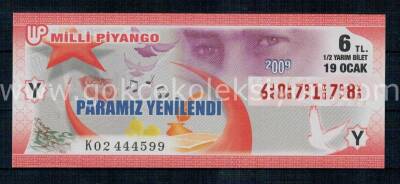 19 Ocak 2009 Yarım Bilet PYB1403 - 1