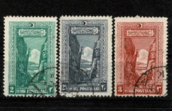 1926 Üçüncü Londra Baskısı Sakarya Geçidi 3 Farklı Değer Pul Lotu - MNH PPT2595 - Gökçekoleksiyon