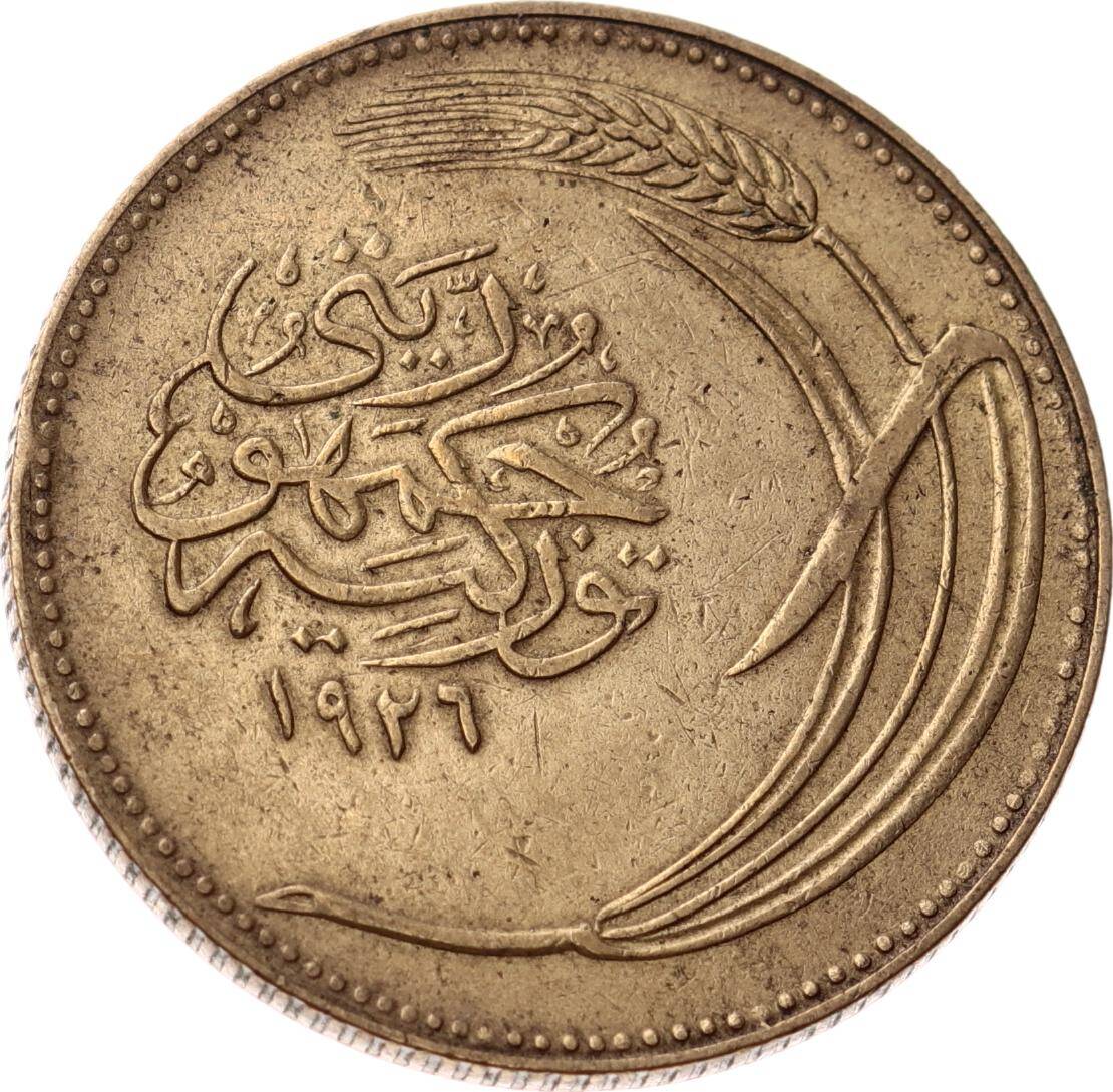 1926 Yılı 10 Kuruş - ÇT/ÇÇT TCM3294 - 1