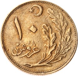 1926 Yılı 10 Kuruş - ÇT/ÇÇT TCM3300 - 2